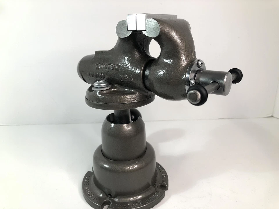 "TORNILLO DE BANCO BABY BULLET VINTAGE WILTON 2"" CHICAGO, BRAZO ELÉCTRICO JR SCHILLER PARK" Foto 3 de 4