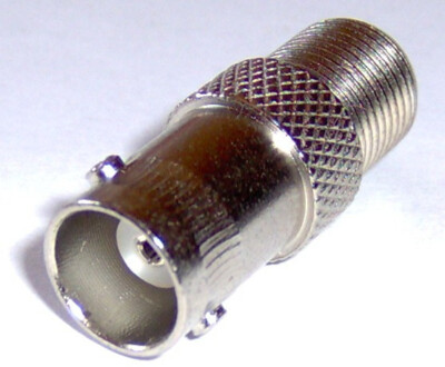 F-Adapter BNC-Adapter, F-Kupplung BNC-Kupplung