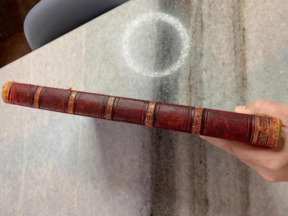 RARE: Antique Victorian Ornate Leather Gilt Gilded Book "Sixty Years a Queen" ! - Image 2 of 4