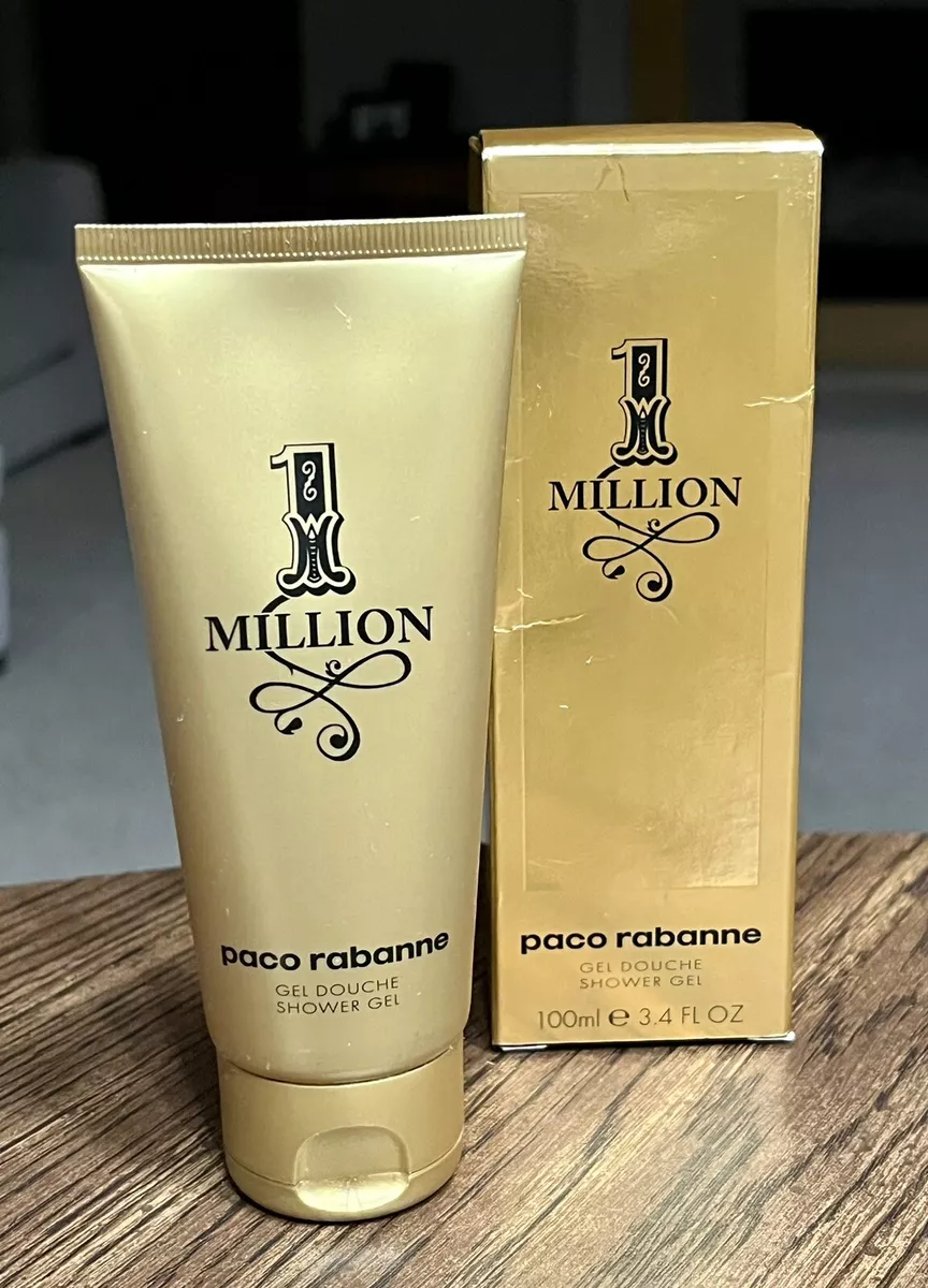 1 Million By Paco Rabanne 3.4oz 100ml Shower Gel For Men eBay