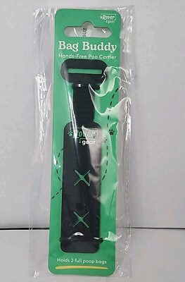 Rover Gear Bag Buddy Hands Free Poo Carrier 2 Bag Holder 