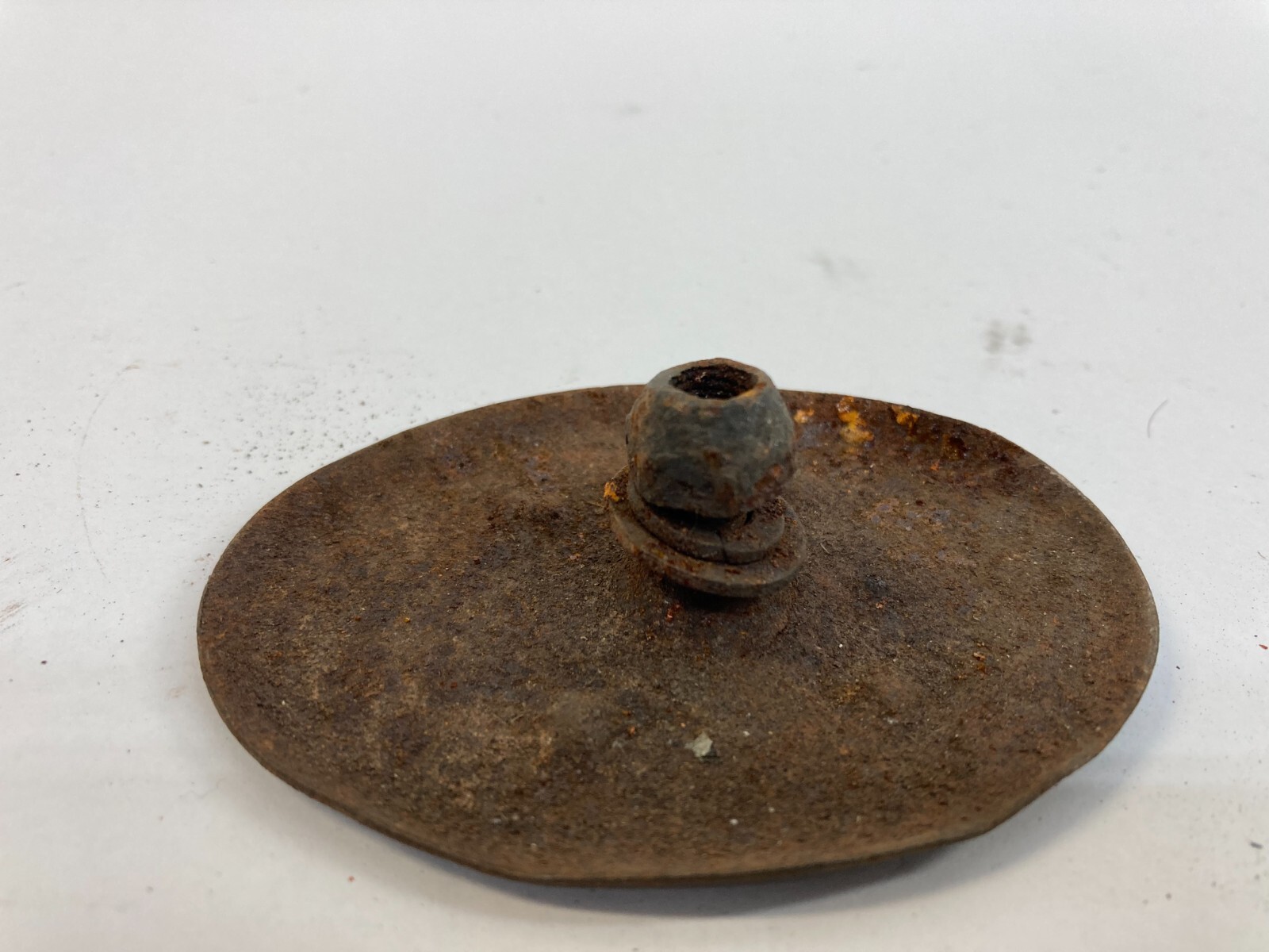 Harley Indian vintage oval Knucklehead brake pedal lever pad eBay