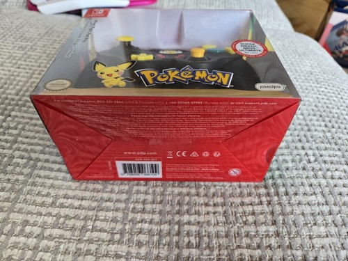 Manette pokemon pikashu electric type , nintendo switch , neuve - Photo 2/4