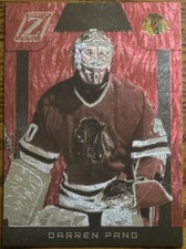 2010-11 Zenith Red Hot Darren Pang #121 Chicago Blackhawks