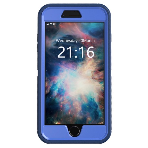 For iPhone 7/7 Plus Shockproof Hybrid Case Protective Cover / Screen Protector - Picture 38 of 54
