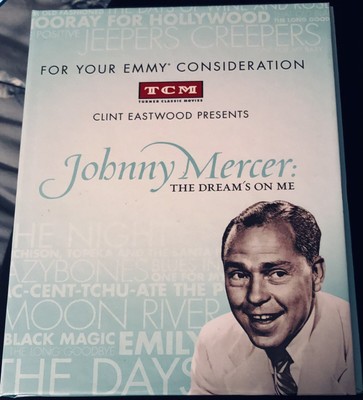 JOHNNY MERCER THE DREAM'S ON ME DVD 2010 EMMY Pkg TCM Exec Prod Clint Eastwood