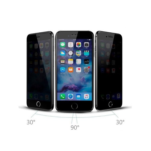 PELLICOLA VETRO TEMPERATO PRIVACY per APPLE IPHONE 7 / 8 / SE 2020 / SE 2022 - Foto 3 di 3