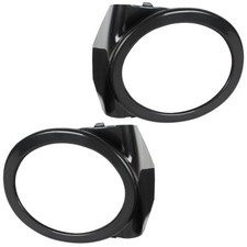 STOßSTANGE NEBELSCHEINWERFER GITTER RAHMEN LINKS + RECHTS FÜR BMW 3 E46