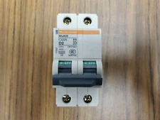 Merlin Gerin 17937 or MG17937,  2 Pole 400VAC 50Hz 2A Circuit Breaker 