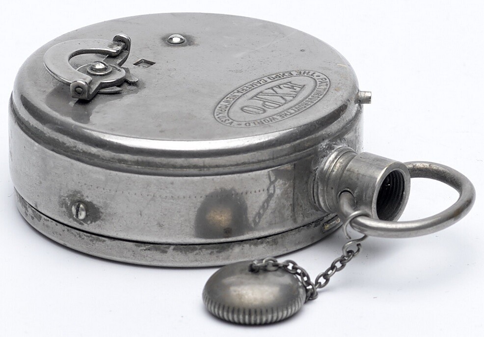 ✓ THE EXPO WATCH 1ST VERSION CAMERA WORKS NEW YORK MADE 'HOUGHTON