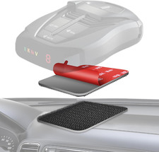 Radar Detector Mount for Car   Hook-And-Loop Dash Installation, Unobstructed Vie