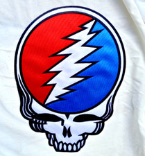 The Grateful Dead Steal Your Face Licensed Large Back Patch 13" x 9.1/2"