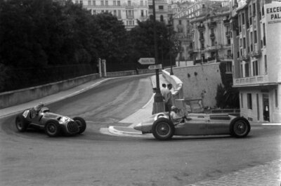 Johnny Claes, Talbot Lago T26C 1950 Motor Racing Old Photo 1
