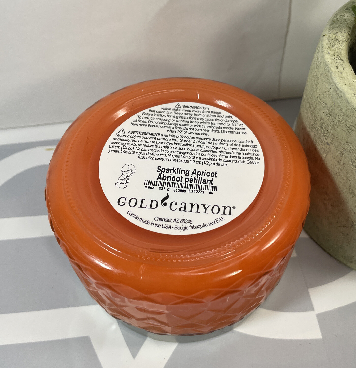 GOLD CANYON Candle Sparkling Apricot 8 Oz New eBay
