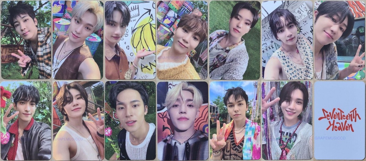 SEVENTEEN SEVENTEENTH HEAVEN OFFICIAL SPONGE MUSIC CARAT VER. POB