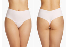 NEW Hanky Panky Breathe High Waist Thong Bliss Pink Size XL