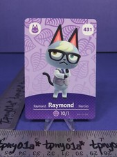 RAYMOND #431 AUTHENTIC US PACK FRESH Animal Crossing Series 5 Amiibo Card [eSE]