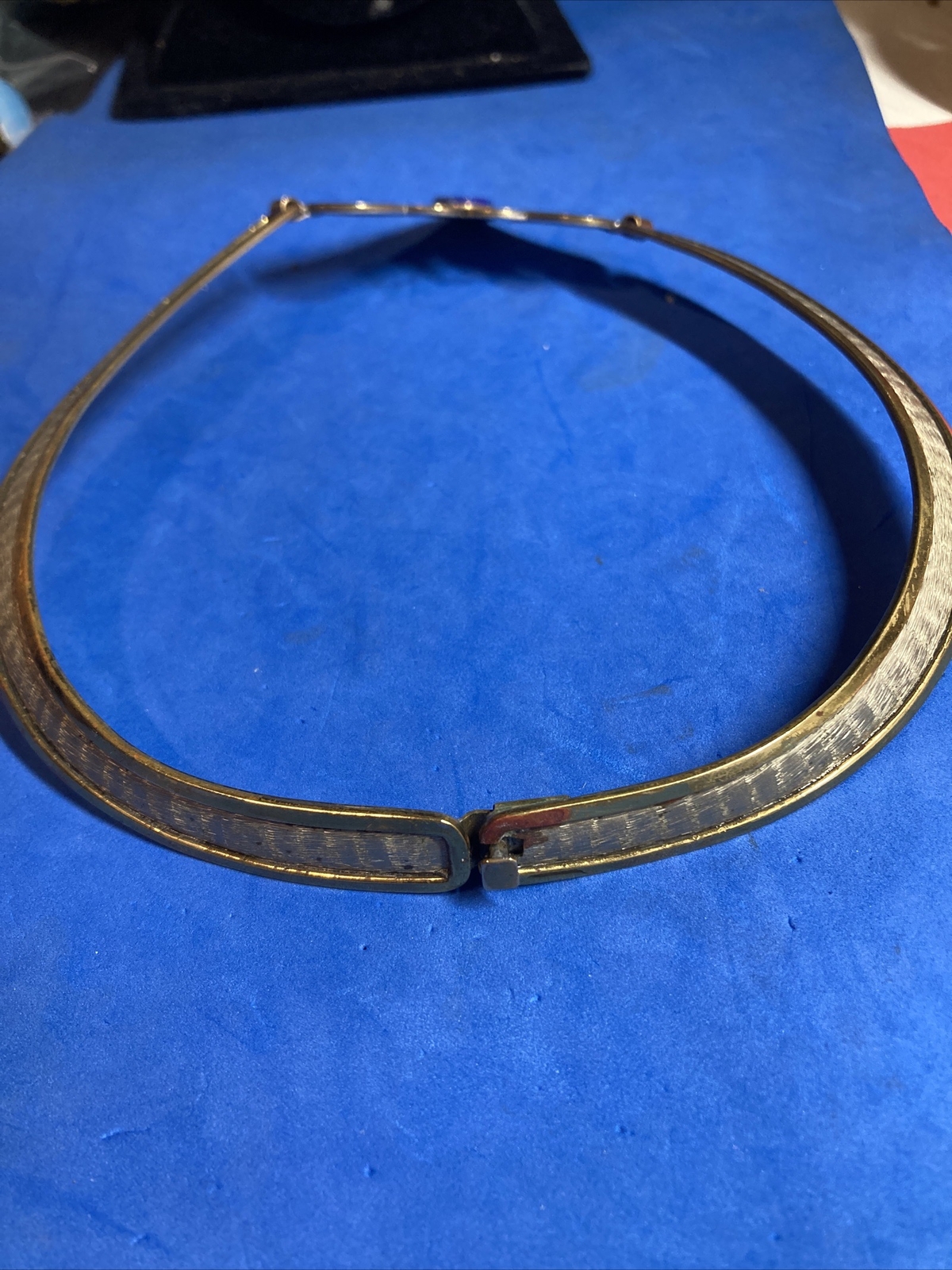 Artesenia Ameri Chile Brass Silver Lapis Lazuli S… - image 5