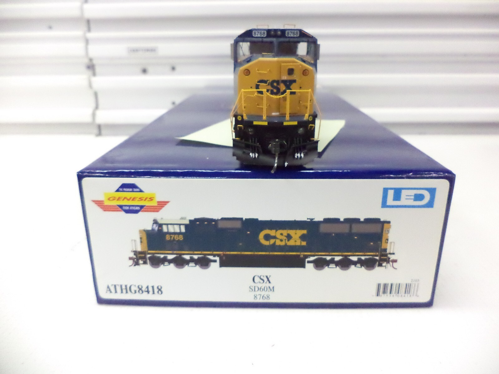 Athearn Genesis Ho G8418, SD60M locomotive, CSX 8768, DCC only | eBay