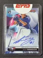 2020 Bowman's Best ROOKIE AUTO Shun Yamaguchi, FACTORY SEALED, Item 15