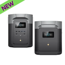 EcoFlow DELTA 2 Max 2048Wh Portable Power Station + DELTA 2 Max Extra Battery