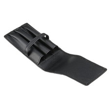 Astuccio portapenne, per 3 Strumenti per Scrivere, in Pelle, impermeabile Nuovo