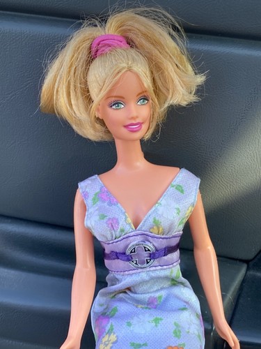 Mattel Barbie 1966 with windup on back blonde hair - Picture 6 of 7
