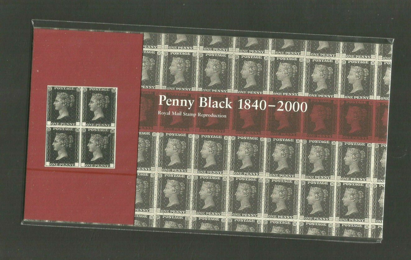 GB QE2 PENNY Max 81% OFF BLACK 1840-2000 PRESENTATION 4 BLOCK 40% OFF Cheap Sale PACK OF