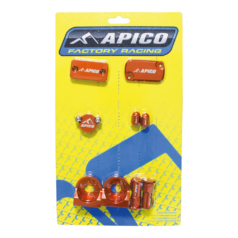 Apico Factory Bling Pack Pack KTM SX65 12-13 Orange