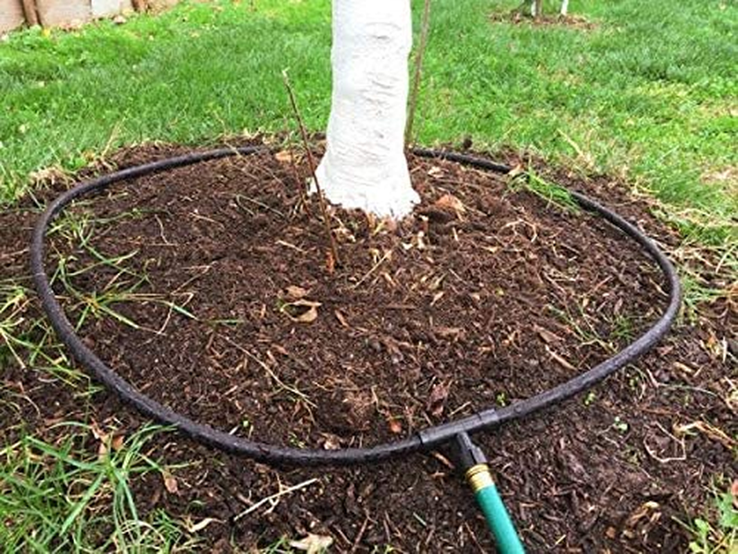 Flexon WS100KITCN 20-Piece Soaker Hose Kit, 100 Ft, Black | eBay