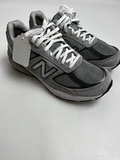 New Balance 990 v5 Men Gray Sneakers Size 9.5 D RETAIL $185 MADE IN USA #370