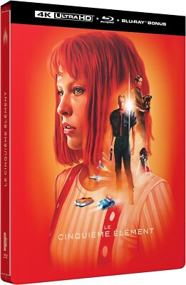 Das fünfte Element 4K Blu-ray Limited Edition Collector's Edition SteelBook Gehäuse Neu