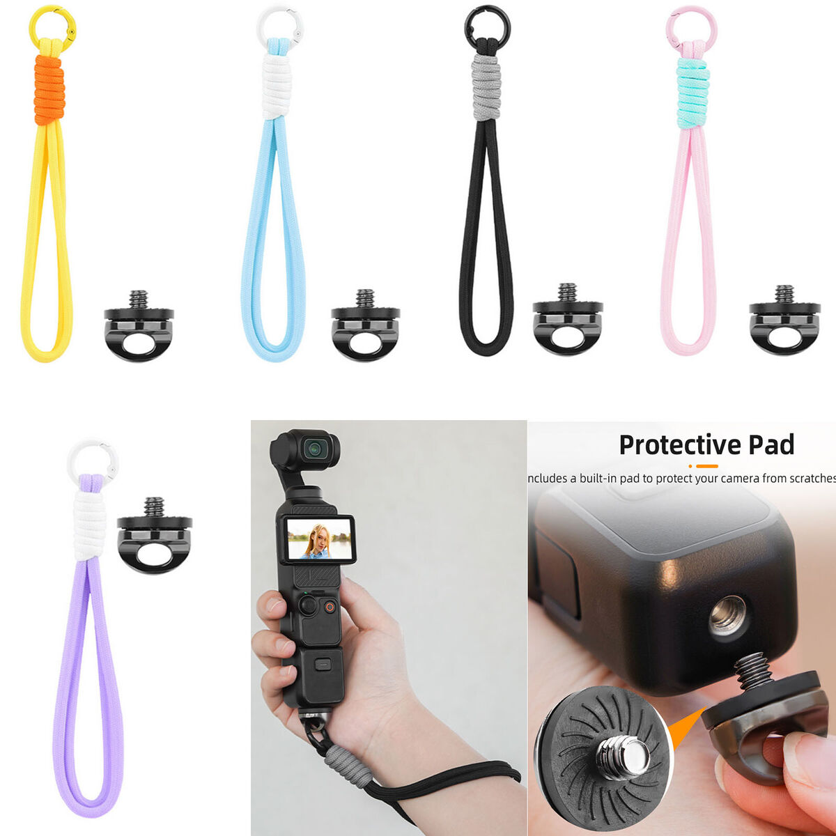 Hand Strap 1/4 Gimbal Camera Wrist Lanyard Accessories for DJI OSMO POCKET
