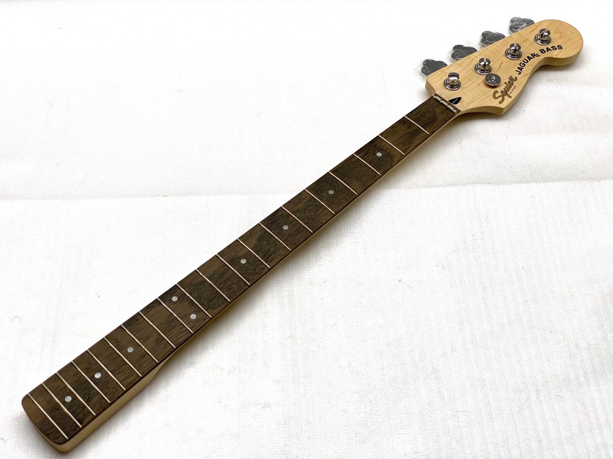 Genuine Fender Squier JAGUAR BASS MEDIUM SCALE NECK Jag Genuine Fender Squier JAGUAR BASS MEDIUM SCALE NECK Jag