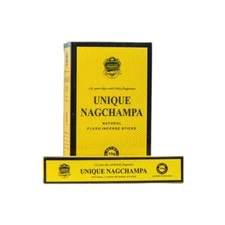 x12 anand products NAGCHAMPA UNICO  incense sticks ( PACK OF 12 ) 15g x 12=180g