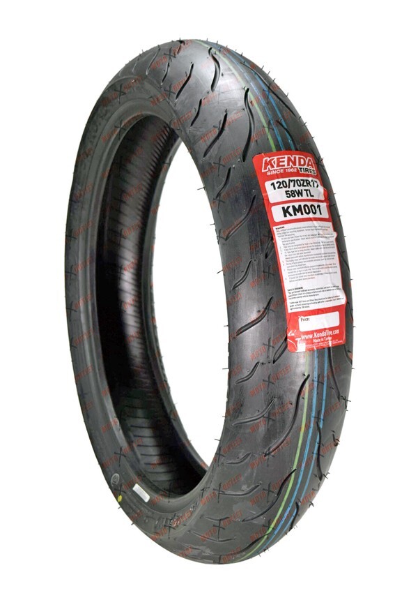 Kenda 120/70ZR17 160/60ZR17 Front and Rear Motorcycle Tires Set