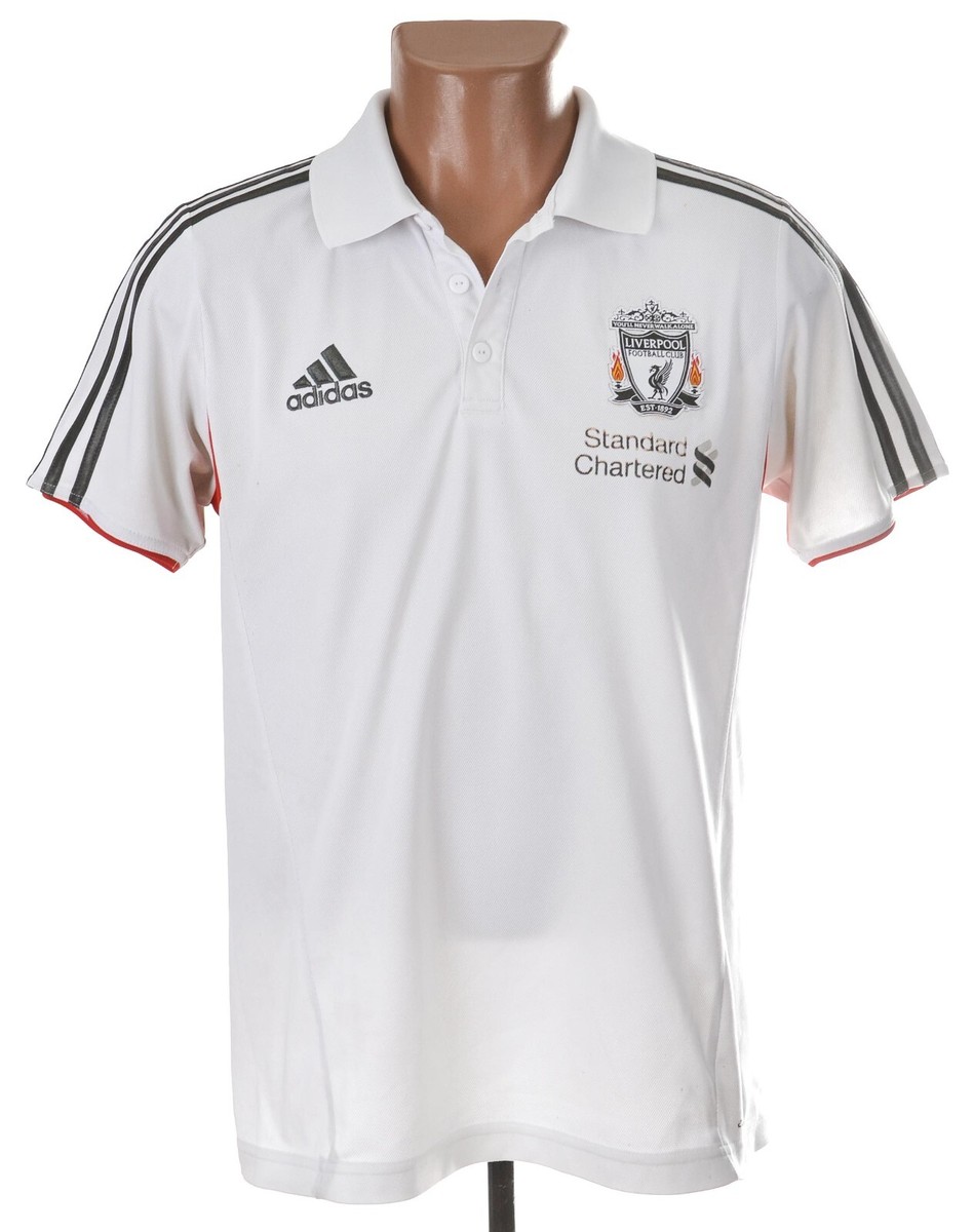 2011-12 Liverpool アディダス　ポロシャツ　リヴァプール XL リヴァプール アディダス ユニフォーム 11-12 アウェイ