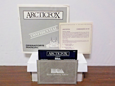 C1031 Commodore 64/128 ''Arctic Fox'' Video Game (As-Is Untested)