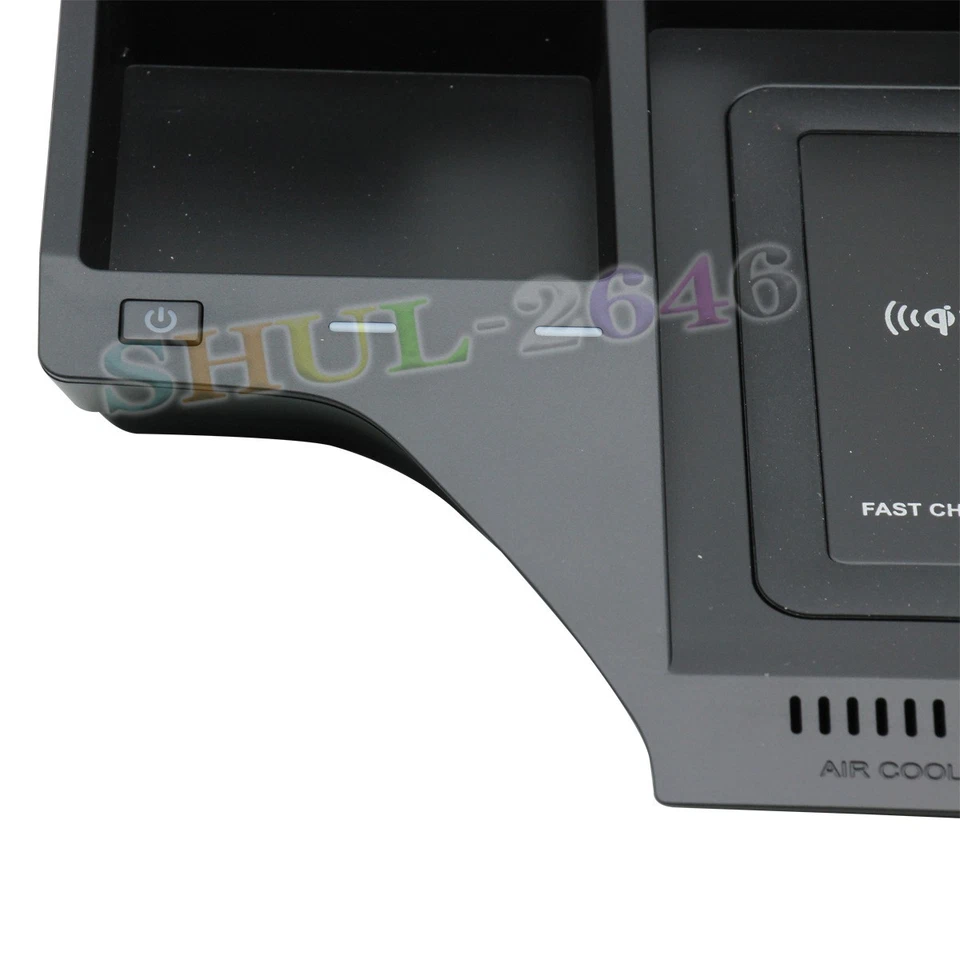 Consola central de carga rápida de teléfono con cargador de coche inalámbrico para Nissan Sentra 20-21 Foto 4 de 4