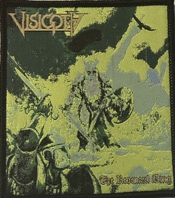 Visigoth - The Revenant King 4'' x 4'' Woven Patch [Heavy Metal]