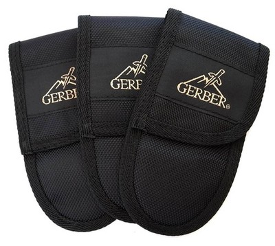 3pcs. Large Size 6''x3'' (15x8cm) UNUSED GERBER MULTI TOOL / KNIFE POUCH / SHEATH
