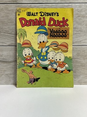 Walt Disney s Donald Duck Voodoo Hoodoo No 238 Four Color Comic Dell