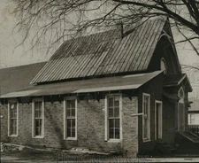 1952 Press Photo 40th Street Methodist Church has been condemned, BIrmingham
