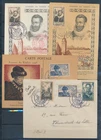 XE69631 France 1946 historical figures maxicards used