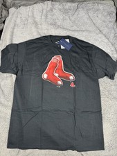Boston Red Sox Shirt Mens 2XL Gray MLB Baseball Fanatics Logo Graphic Tee