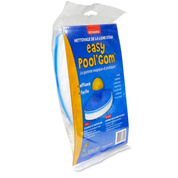Easy Pool Gom NachfüLlpackung | 1X Schmutzradierer FüR Toucan Easy Pool’Gom-image