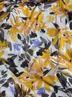 NWT Speechless Kids Yellow Black And Purple Flower Pattern Dress Size 16 — photo 3