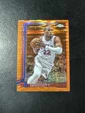 2025-26 Topps Chrome Basketball 20 Oshae Brissett 76ers Orange Pulsar 16/25