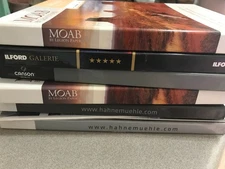 Art Photo Print Paper BUNDLE - Moab, Ilford, Hahnemuhle, Innova, Canson - Opened
