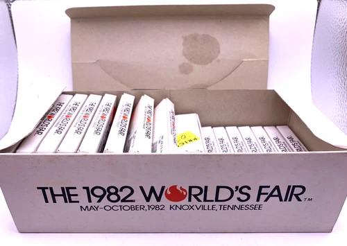 1982 World's Fair Knoxville Tenn. repousse handle knife by Parker NOS Lot of 24